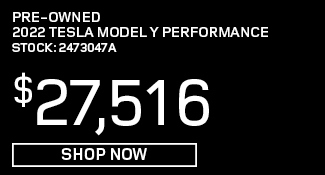 used 2022 tesla model y offer