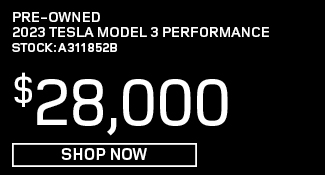 used 2023 tesla model 3 offer