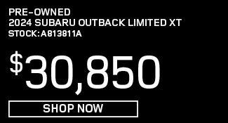used 2024 subaru outback limited xt awd offer
