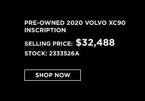 PRE-OWNED 2020 volvo xc90 offer