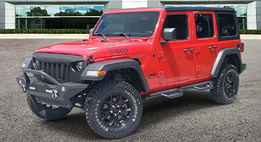 PRE-OWNED 2023 jeep wrangler willys 4wd image