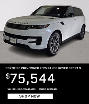 Certified Pre-Owned 2025 Range Rover Sport S