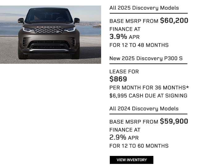 all 2025 Discovery Models