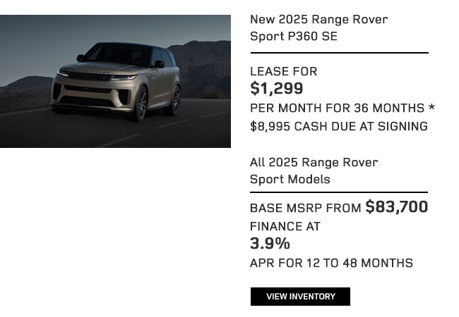 2025 Range Rover Sport