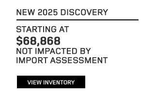2025 Discovery Sport offer