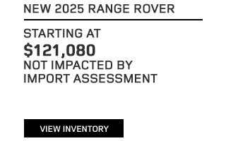 NEW 2025 RANGE ROVER SPORT offer