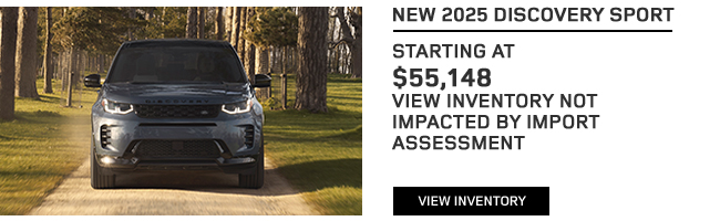 2025 Discovery Sport offer