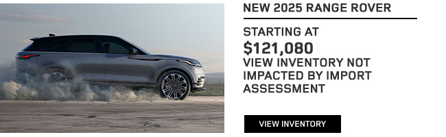 2025 Range Rover offer