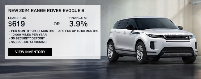 brand new Evoques onsite and ready to sell