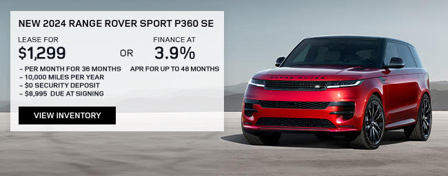 brand new Range Rover Sport