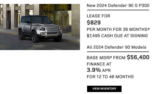 2024 Defender 90 special offer