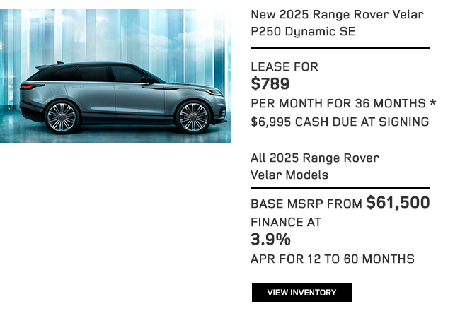 2025 Range Rover Velar P250