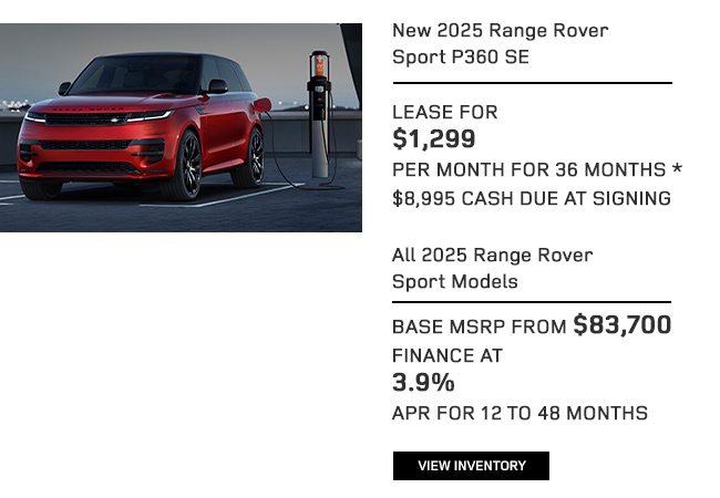 2025 Range Rover Sport