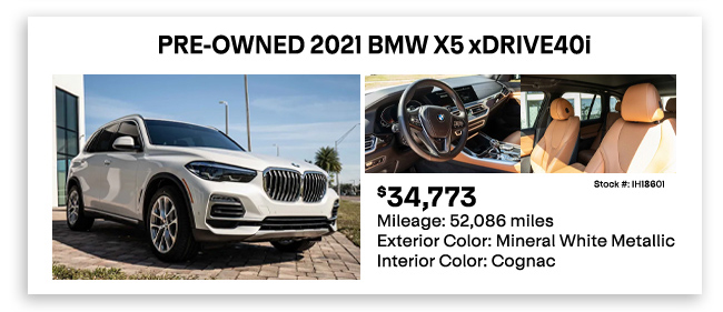 PRE-OWNED 2029 BMW X5 M