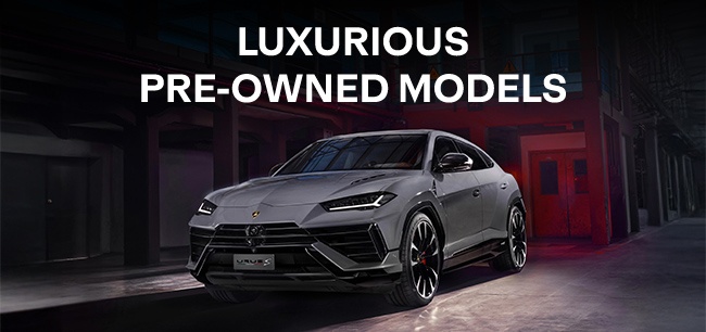 luxurious pre-owned models