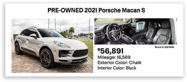PRE-OWNED 2021 Porsche Macan S