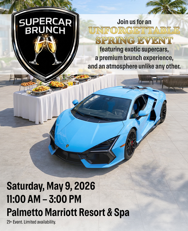 Join us for an unforgettable Spring Event Supercar Brunch
