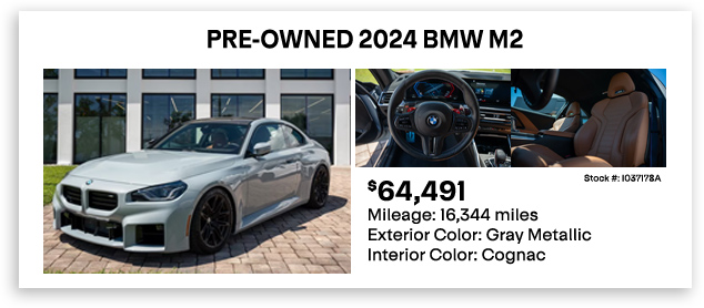 Pre-Owned BMW M2