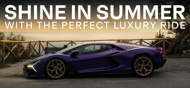 Shine in summer with the perfect ride