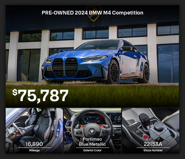 preowned 2024 BMW M4