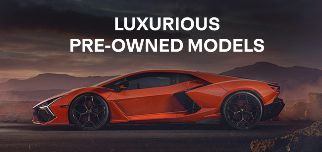 luxurious pre-owned models