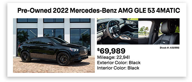 Pre-Owned 2022 Mercedes-Benz AMG GLE 53