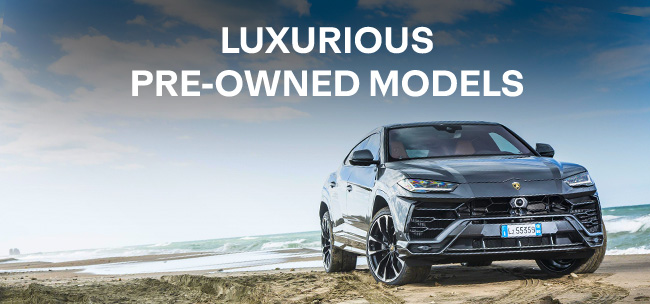 luxurious pre-owned models