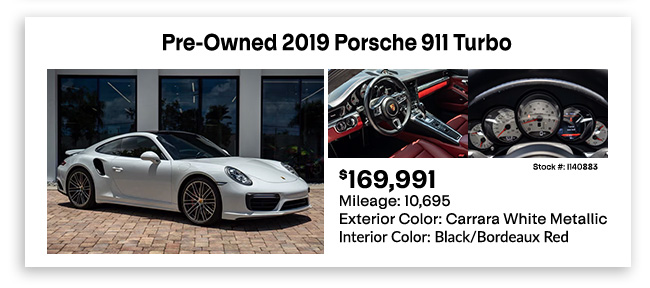 Pre-Owned 2019 Porsche 911