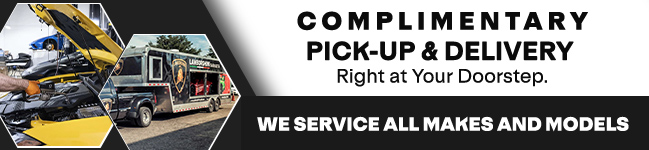 Complimentary Pick-Up and Delivery right at your doorstep