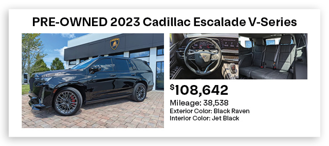 Cadillac Escalade V-Series