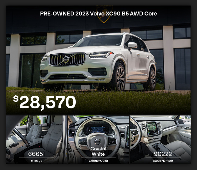 PRE-OWNED 2023 Volvo XC90 B5 AWD Core