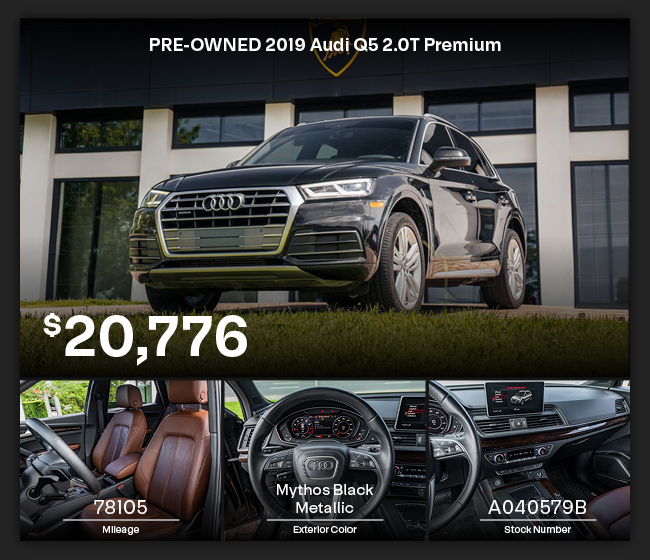 PRE-OWNED 2019 Audi Q5 2.0T Premium
