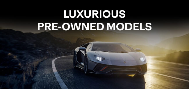 luxurious pre-owned models