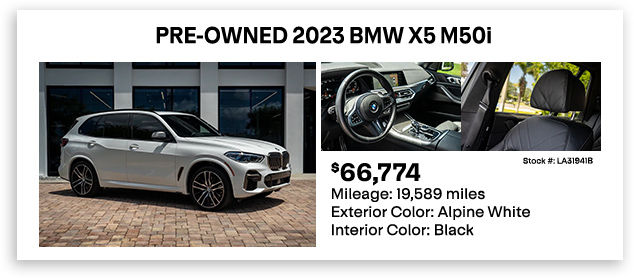Pre-Owned 2023 BMW X5