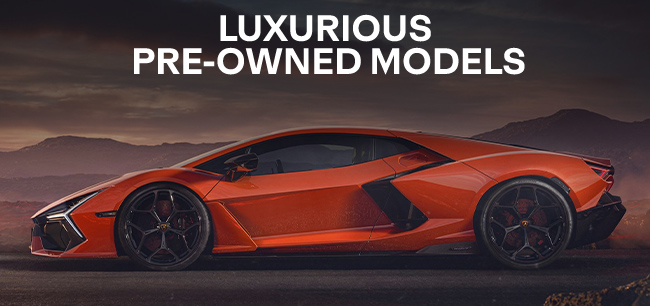 luxurious pre-owned models