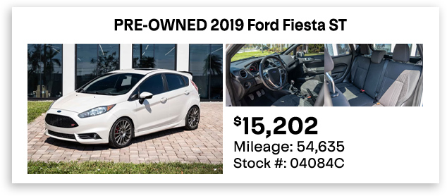 Pre-Owned 2019 Ford Fiesta