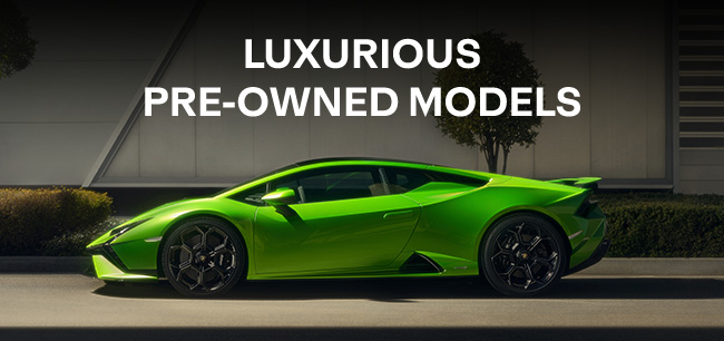 luxurious pre-owned models