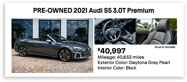 PRE-OWNED Audi