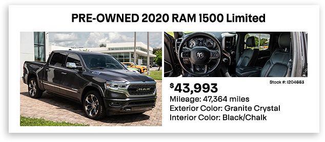PRE-OWNED RAM Truck