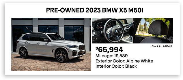 PRE-OWNED BMW X5