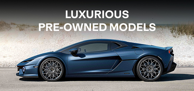 luxurious pre-owned models