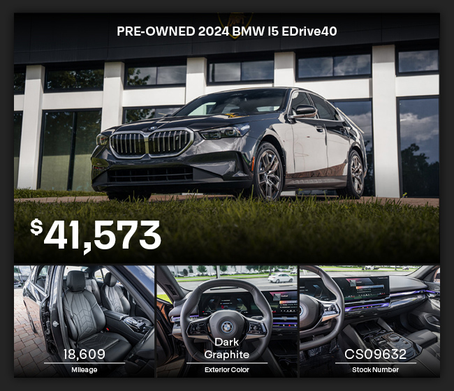 PRE-OWNED 2024 BMW I5 EDrive40
