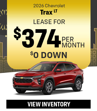 special offer on new Chevrolet