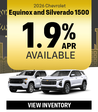 special offer on new Chevrolet