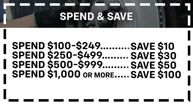 Spend and save offer