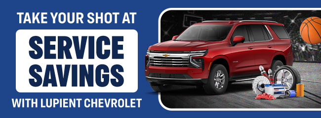 Home for the holidays Service at Lupient Chevrolet