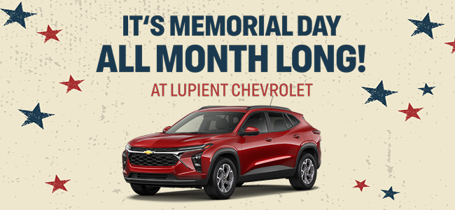 Get a fresh start this Spring at Lupent Chevrolet