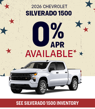 2026 Chevrolet Equinox & Silverado 1500 offer