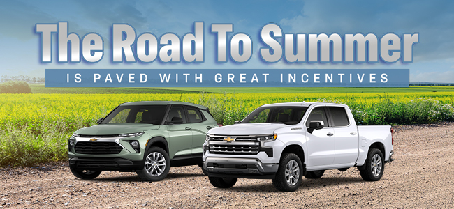 the road to summer is paved with great incentives