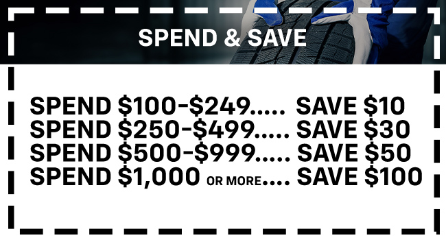 Spend and save offer